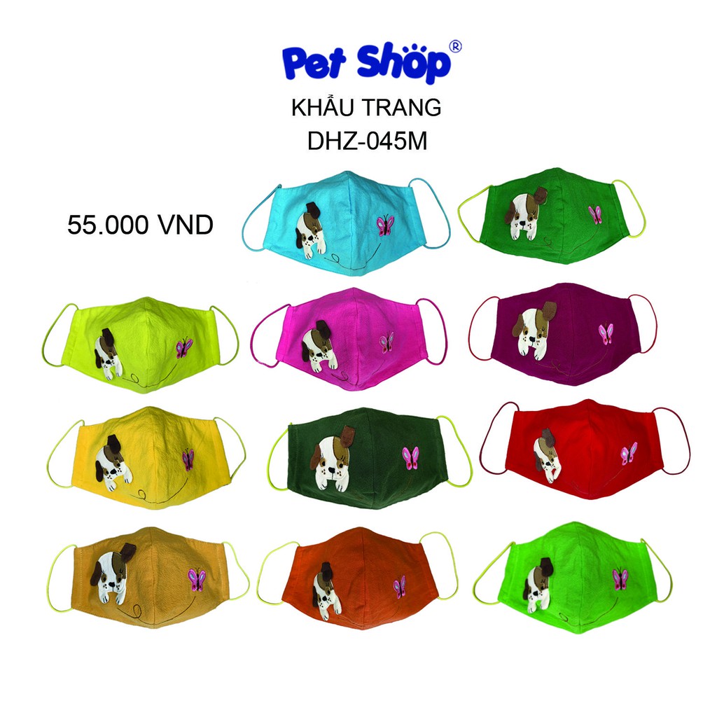 Khẩu trang người lớn PET SHOP DHZ-045M