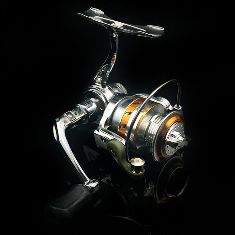 Máy câu cá quay tay cầm bằng hợp kim kẽm