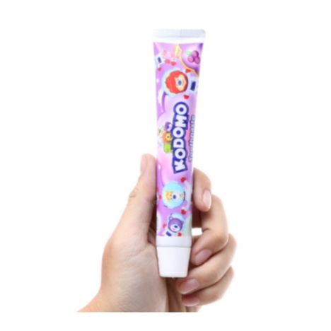Kem Đánh Răng Cho Bé Nuốt Được, Kem Đánh Răng Trẻ Em Kodomo Trọng Lượng 45g