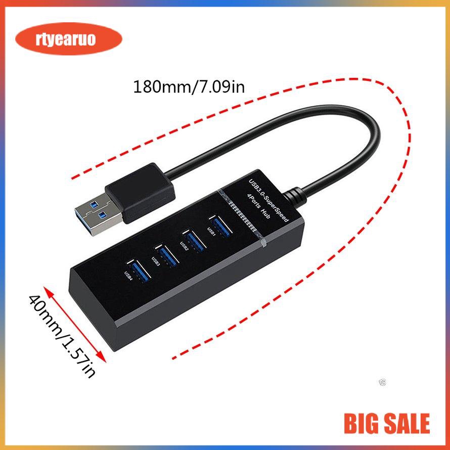 Hub chia cổng Usb 3.0 tốc độ truyền cực cao 5gbps với công tắc chất lượng cao