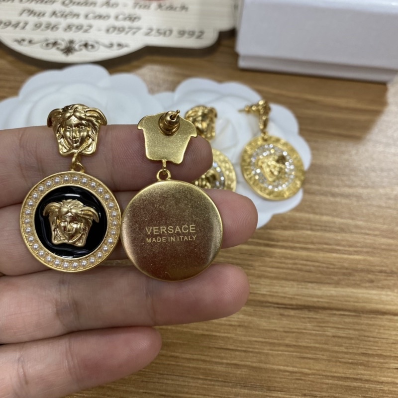 Bông tai  versace cao cấp