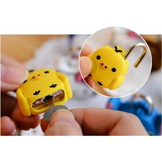 Ổ Khóa Mini Siêu Cute Hình Thú