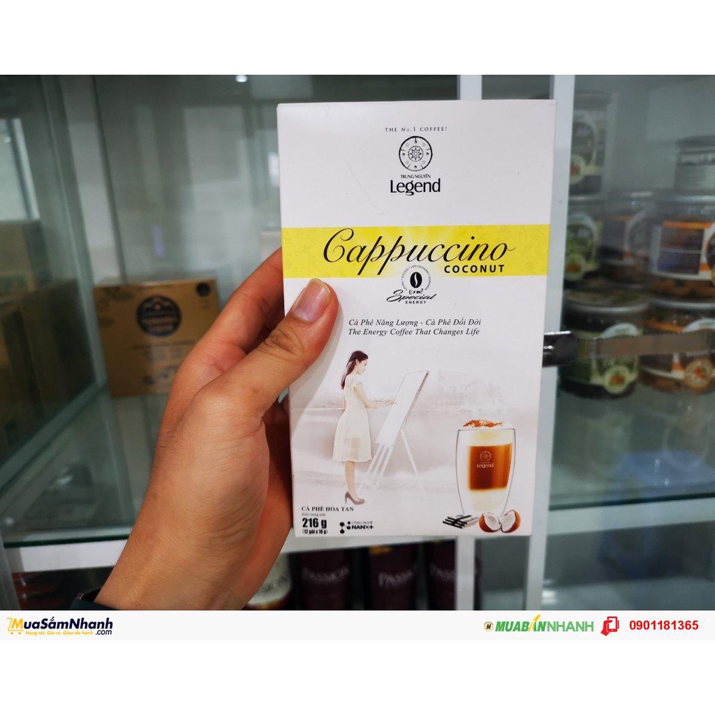 [CAPUCHINO MOCHA] CÀ PHÊ TRUNG NGUYÊN HÒA TAN CAPUCHINO MOCHA - CAFE G7 HÒA TAN HỘP 12gói x 18gr --MOCHA | BigBuy360 - bigbuy360.vn