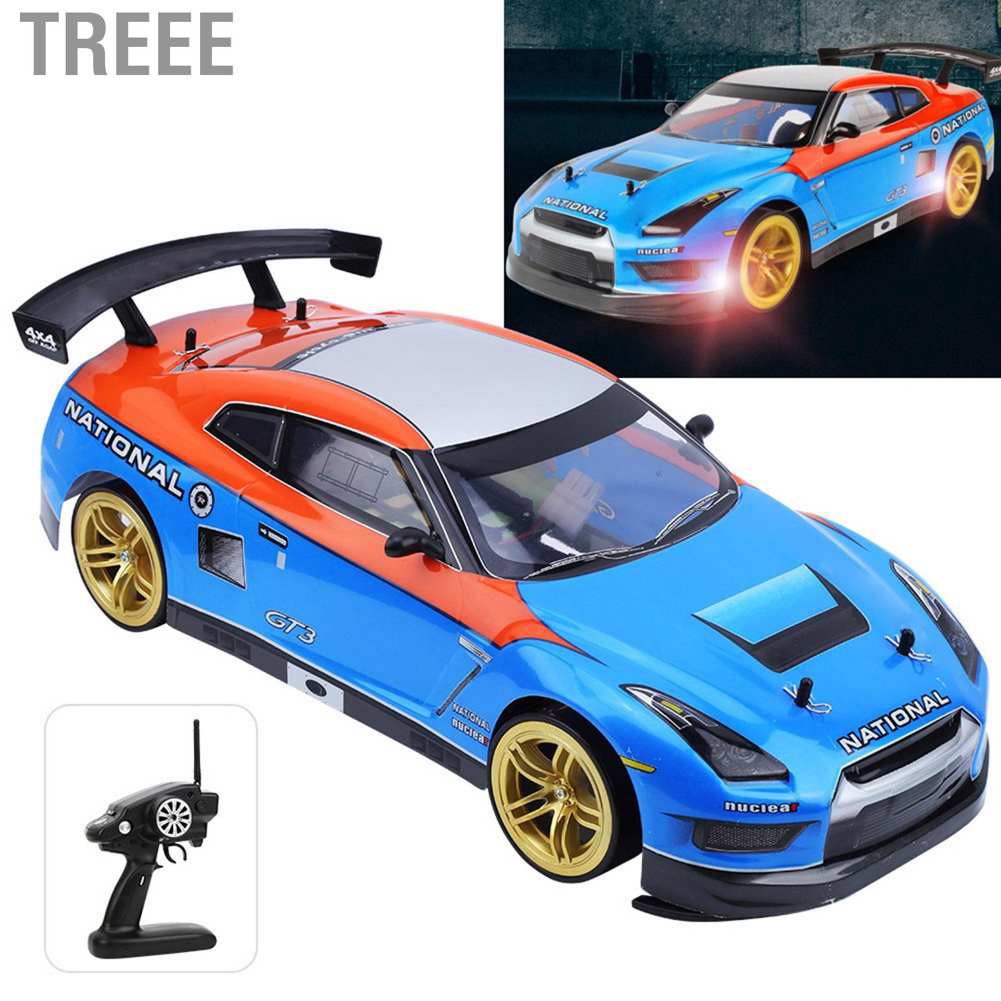 RC Xe Đua Đồ Chơi Điều Khiển Từ Xa Treee 1: 10 2.4g