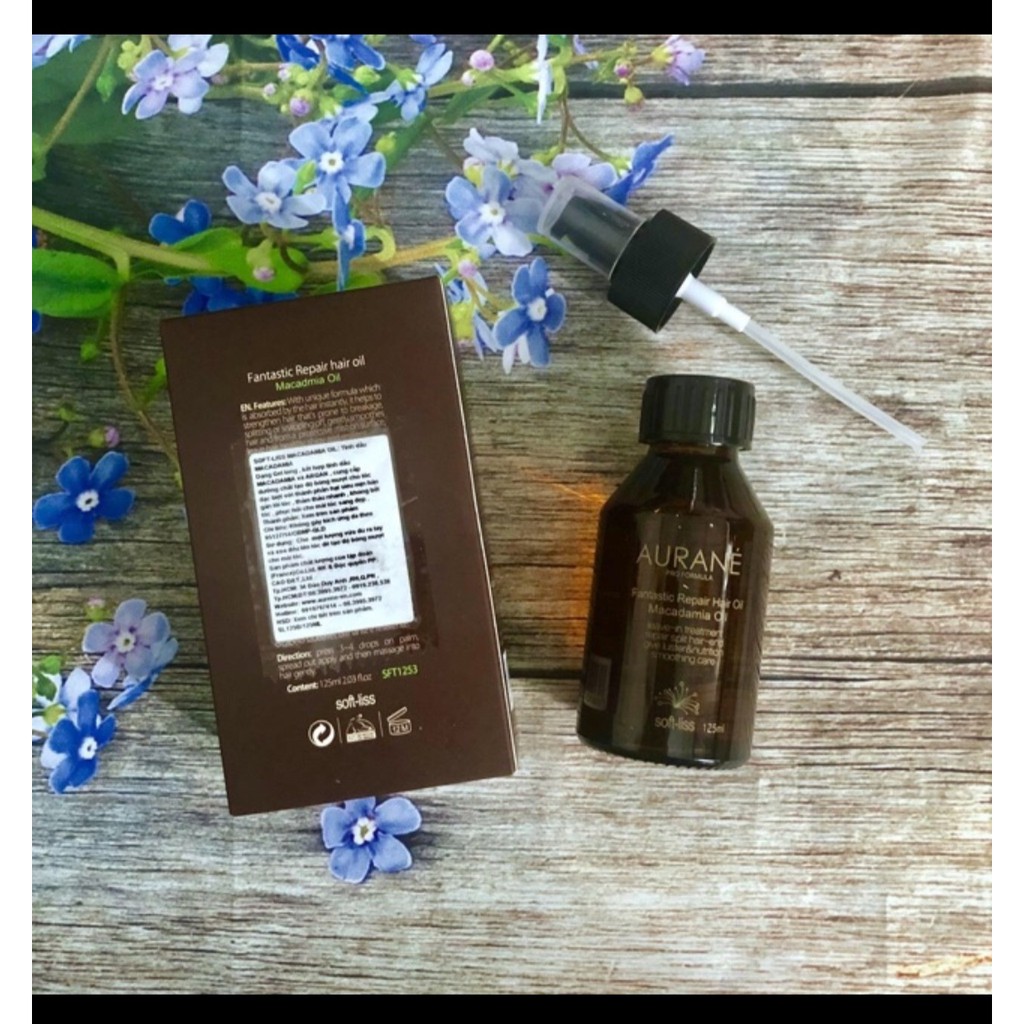 Ttinh dầu dưỡng tóc aurane chai tròn hương macadmia | BigBuy360 - bigbuy360.vn
