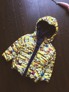 Áo phao Minion 2-6y