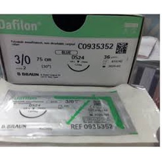 chỉ phẫu thuật dafilon 3/0