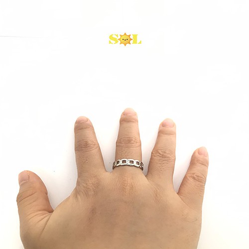 Nhẫn hợp kim xích, chuỗi cá tính (Chain ring)