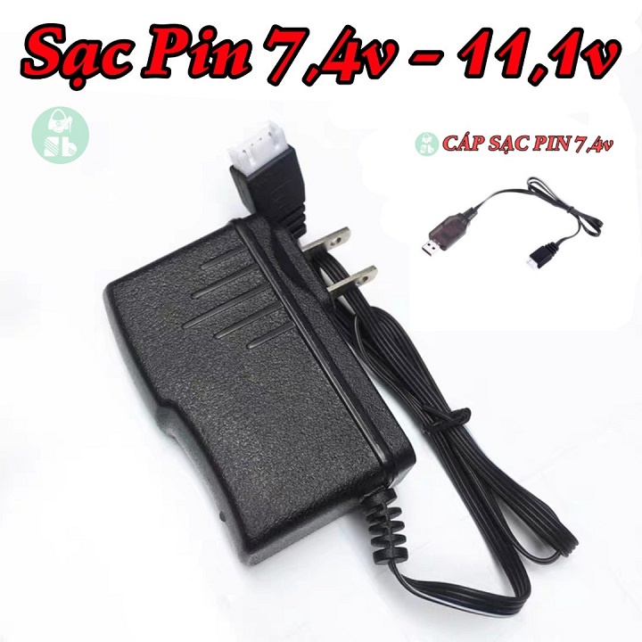 CÁP SẠC PIN Lithium 7.4v, 11.1v cho các dòng đồ chơi mô hình