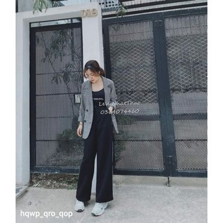 💥 ÁO BLAZER KẺ ĐẸN HQ CỰC CHẤT💥