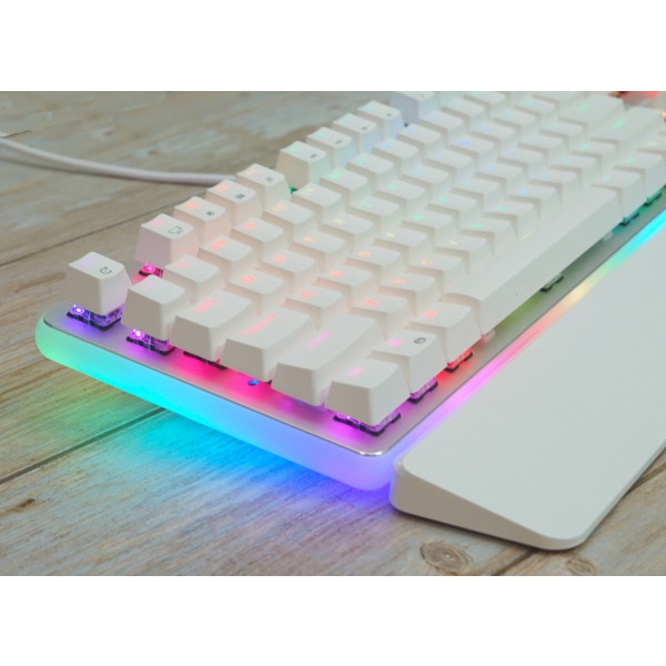 Bàn phím cơ chuyên game RK918 LED RGB và LED viền RGB sinh động Full size 108 phím - TTGSHOP