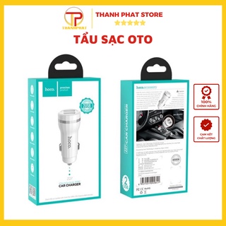 Tẩu sạc oto thanh phat store tẩu sạc nhanh hoco z27 kèm cáp micro t1