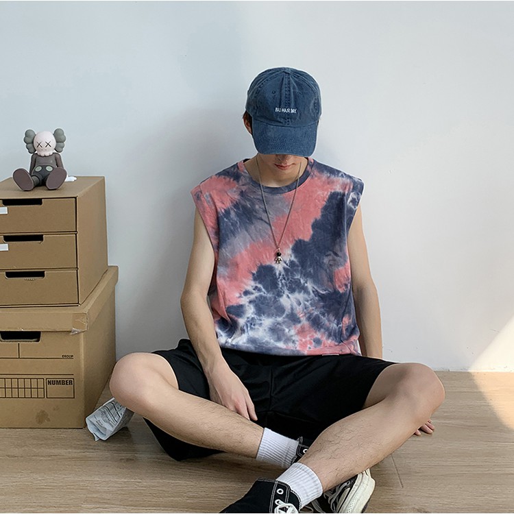 [Mẫu Mới] Áo Tanktop Nam Nữ Unisex Cổ Tròn Họa Tiết Màu Loang Phong Cách Cá Tính Thời Trang Zenkonu TOP NAM 1000170V1