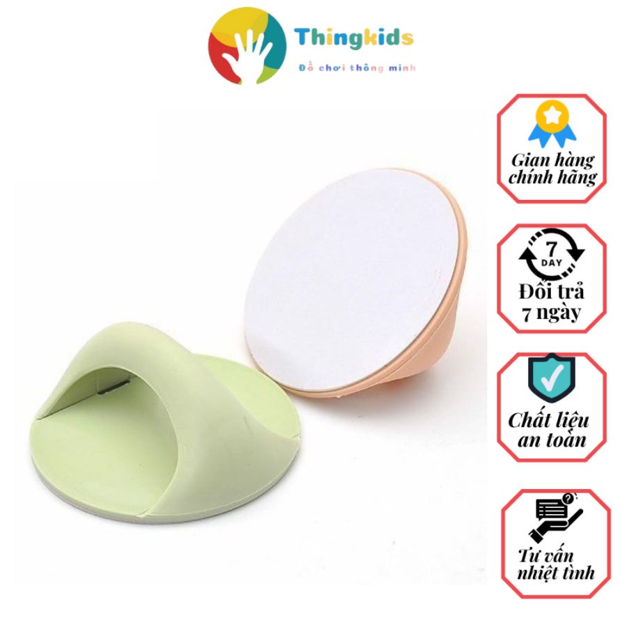 Miếng Silicon Bọc Tay Nắm Cửa,Tay Lùa Kéo Gắn Cửa Tủ Chống Va Đập Bảo Vệ An Toàn Cho Bé - Thingkids