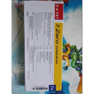 Viết Nước Zero hộp 12 cây (2 màu xanh và tím)