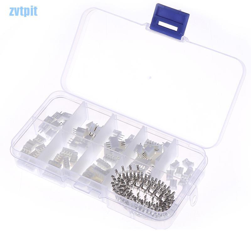 [zvtpit] 230pcs PH2.0 2p 3p 4 pin 2.0mm pitch terminal kit pin header JST connector GFT