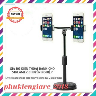 ⭐ Đèn Livestream bán hàng, make up kèm gậy 2m1 size 26cm
