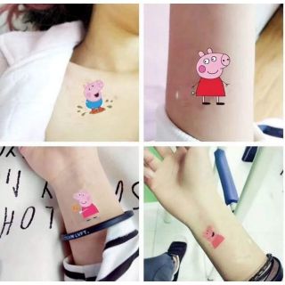 Hình xăm giả Peppa Pig