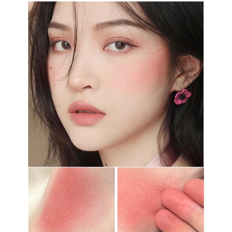Má hồng 1 ô LAMEILA blusher bắt sáng tốt mịn da nội địa sỉ tốt NGỰA BEAUTY | BigBuy360 - bigbuy360.vn