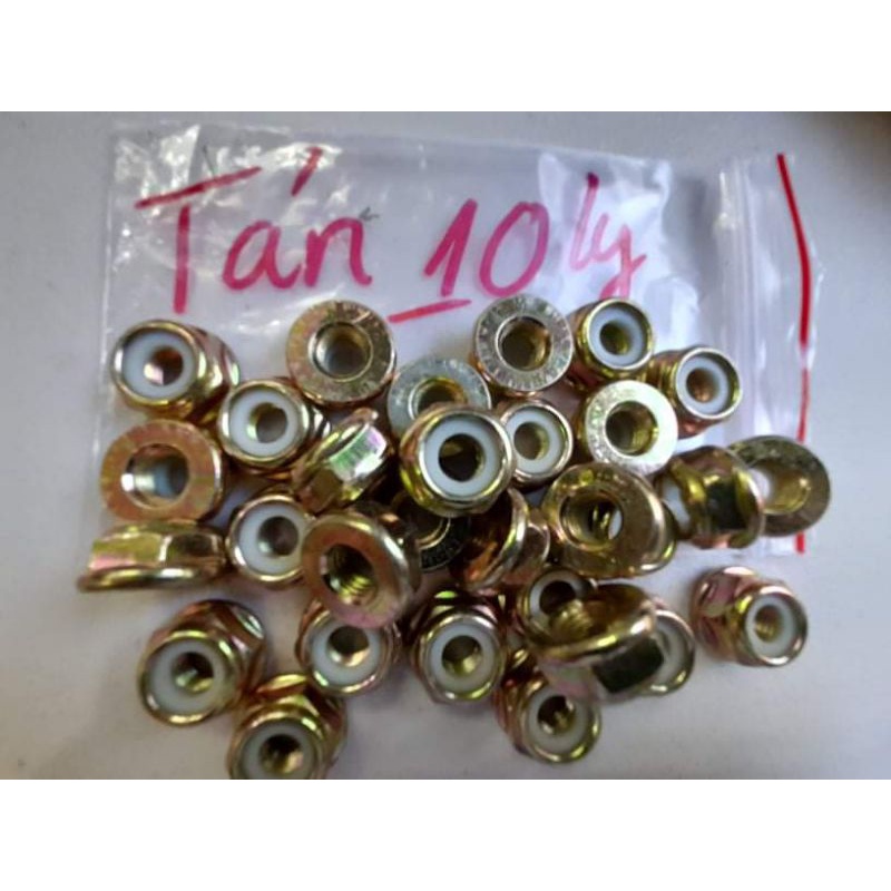 Tán 8ly/9ly/10ly ren ngược máy cắt cỏ/cưa.