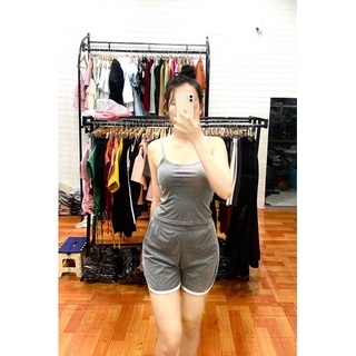 Áo thun nữ hai dây croptop