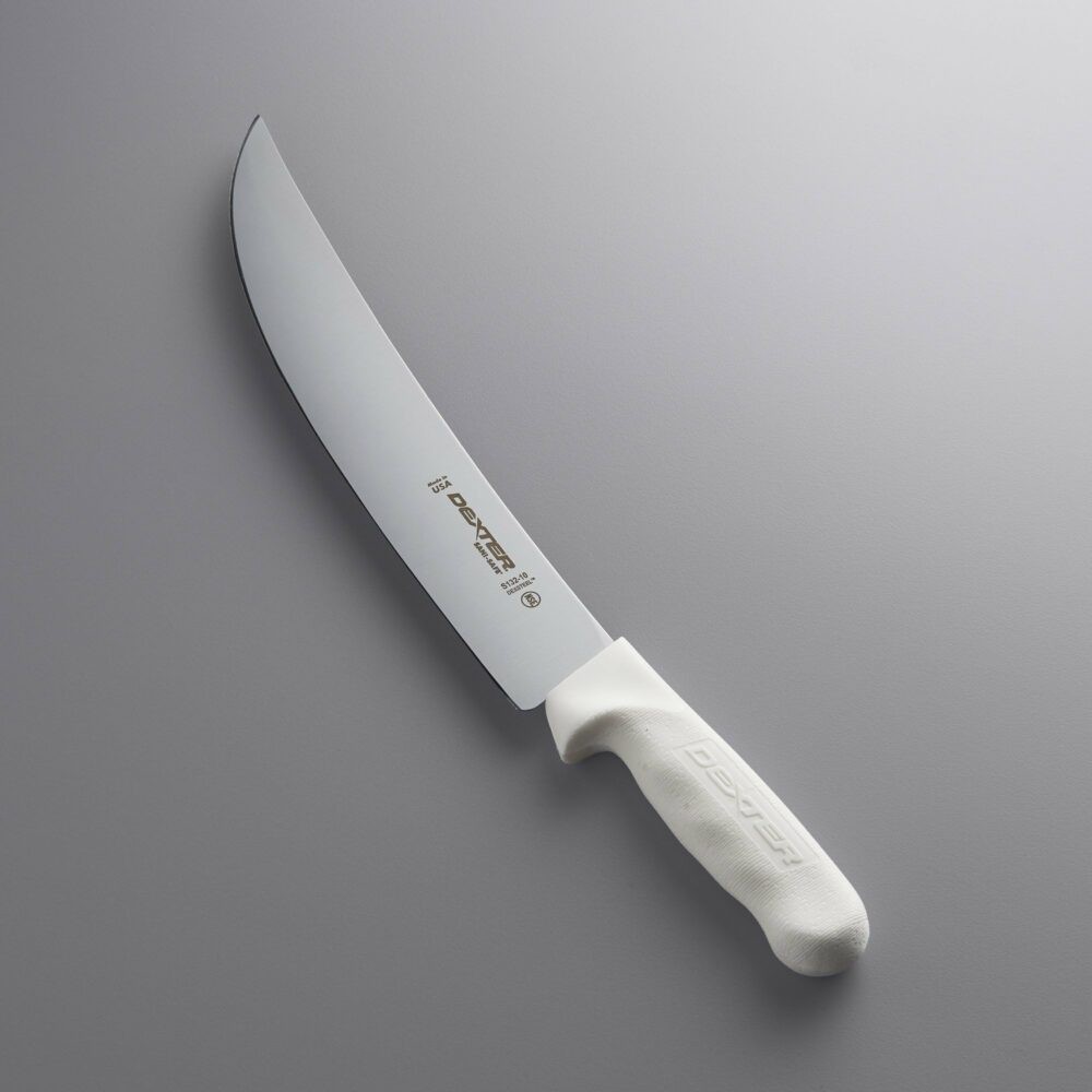 Dao Thái Thịt Bò Cắt Cá Lưỡi 254 mm/ 305 mm Bản 40 mm Thép Hợp Kim Cao Cấp,Chuôi Nhựa Mềm Dexter S132-10PCP/S132-12PCP