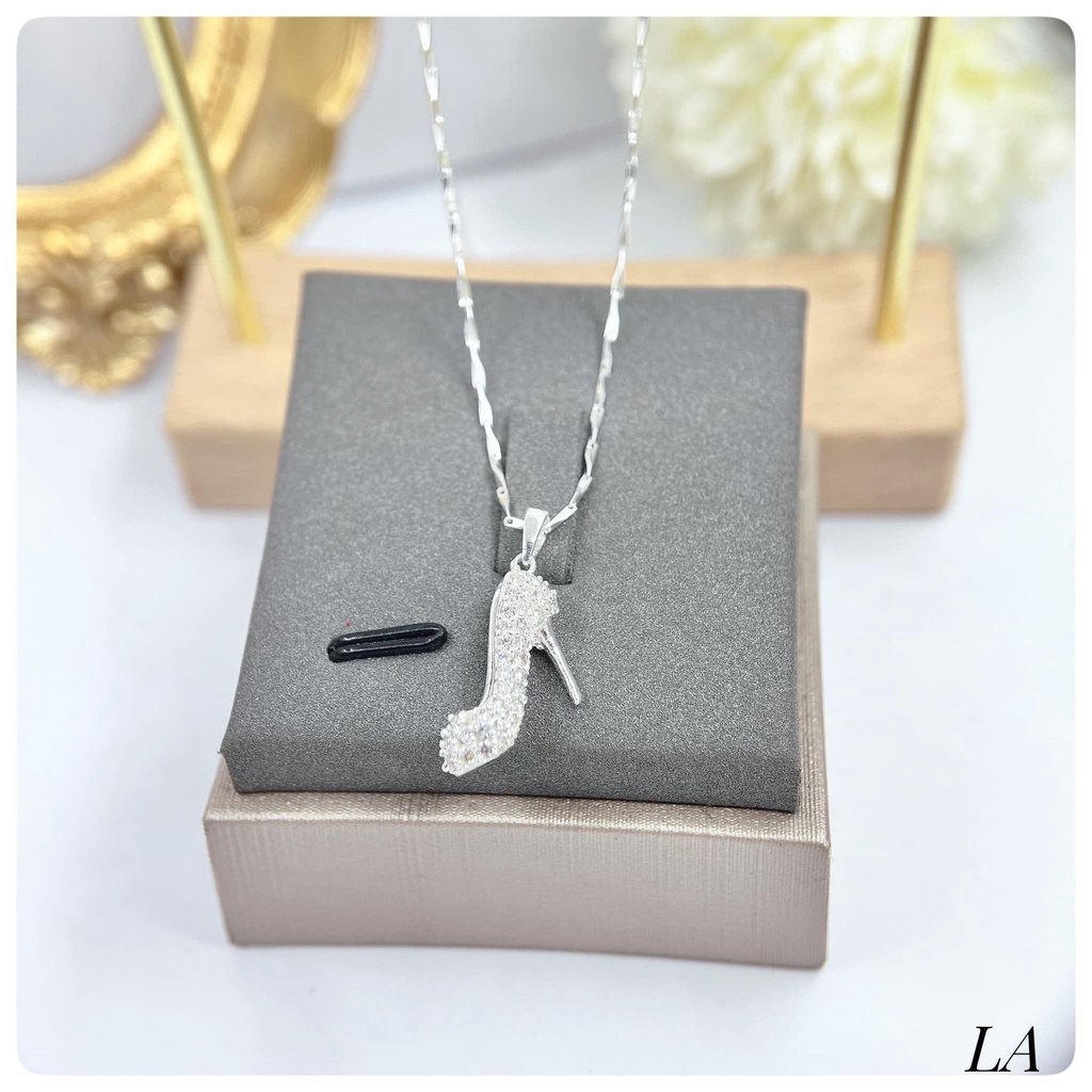 DÂY CHUYỀN BẠC MẶT GUỐC CỰC XINH XẮN - DÂY BẠC TA