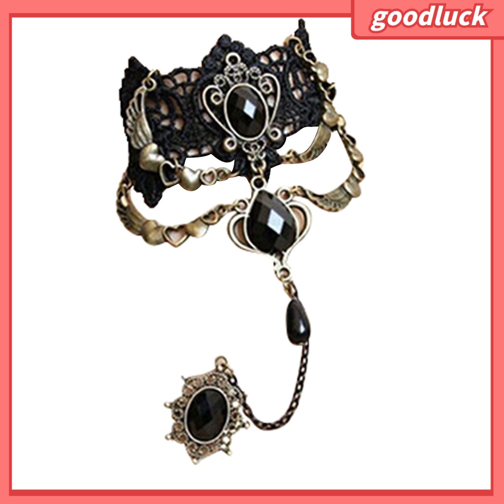 Vòng tay bằng hợp kim phối nhẫn phong cách cá tính thời trang cho nữ