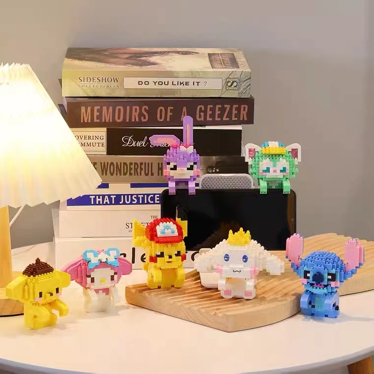 Mô Hình Đồ Chơi Lắp Ráp Hoạt Hình Cỡ Nhỏ P1123-1134