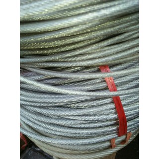 Dây cáp bọc nhựa 4 ly giá 3.5k/m, cáp bọc nhựa phi 4 (4mm). Mua từ 300m, giá còn 3k/m