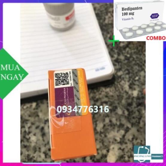 Combo Bedipanten 100mg +  Gel ngừa mụn DECUMAR 20 g