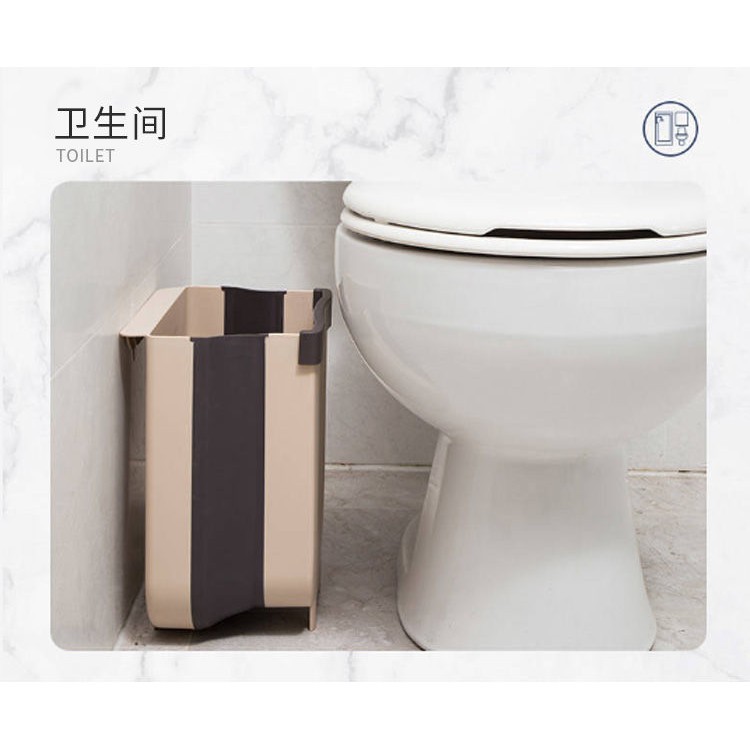 Thùng Rác Gấp Gọn Thông Minh Treo Tủ Bếp Đặt Trên Sàn Linh Hoạt shopsara