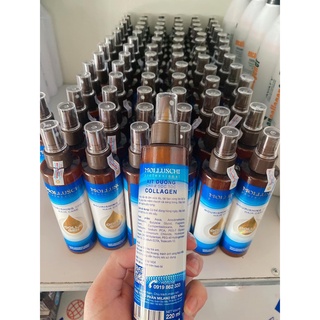 Xịt Dưỡng Tóc Collagen Molluschi  220ml Chống Gỡ Rối Tóc Tức Thì Lưu Hương Lâu Myphamtocspa