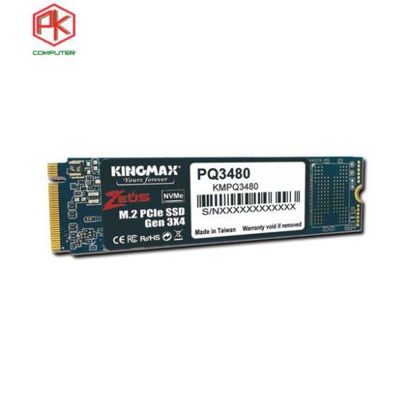 SSD M2 120GB Kingmax Zeus PQ3480 2280  NVMe Gen 3x4 Chính Hãng