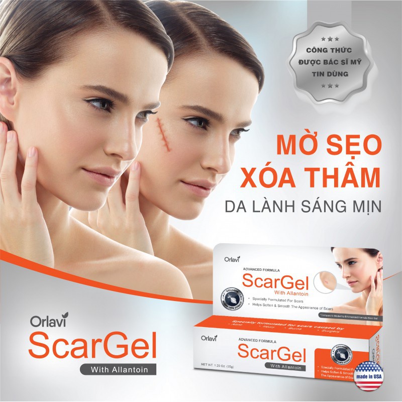 Orlavi Scargel 35g Gel Làm Mờ Sẹo
