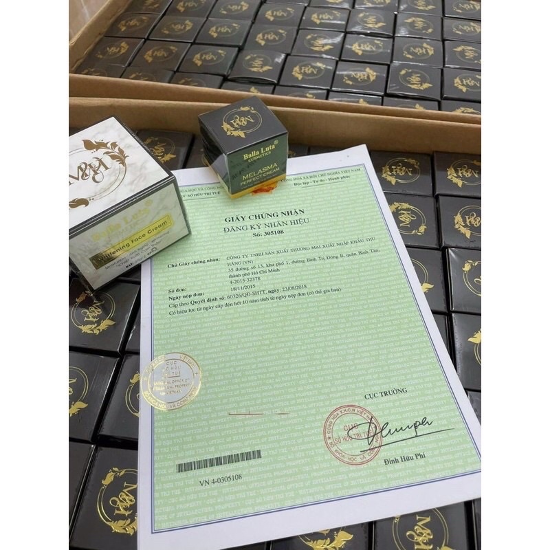Kem Face Nâng Cơ Balla Luta chính hãng - Whitening Face Cream Bala Luta - 8936144070123