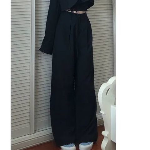 Set đồ vest dài thiết kế eo cao cá tính cho nữ
