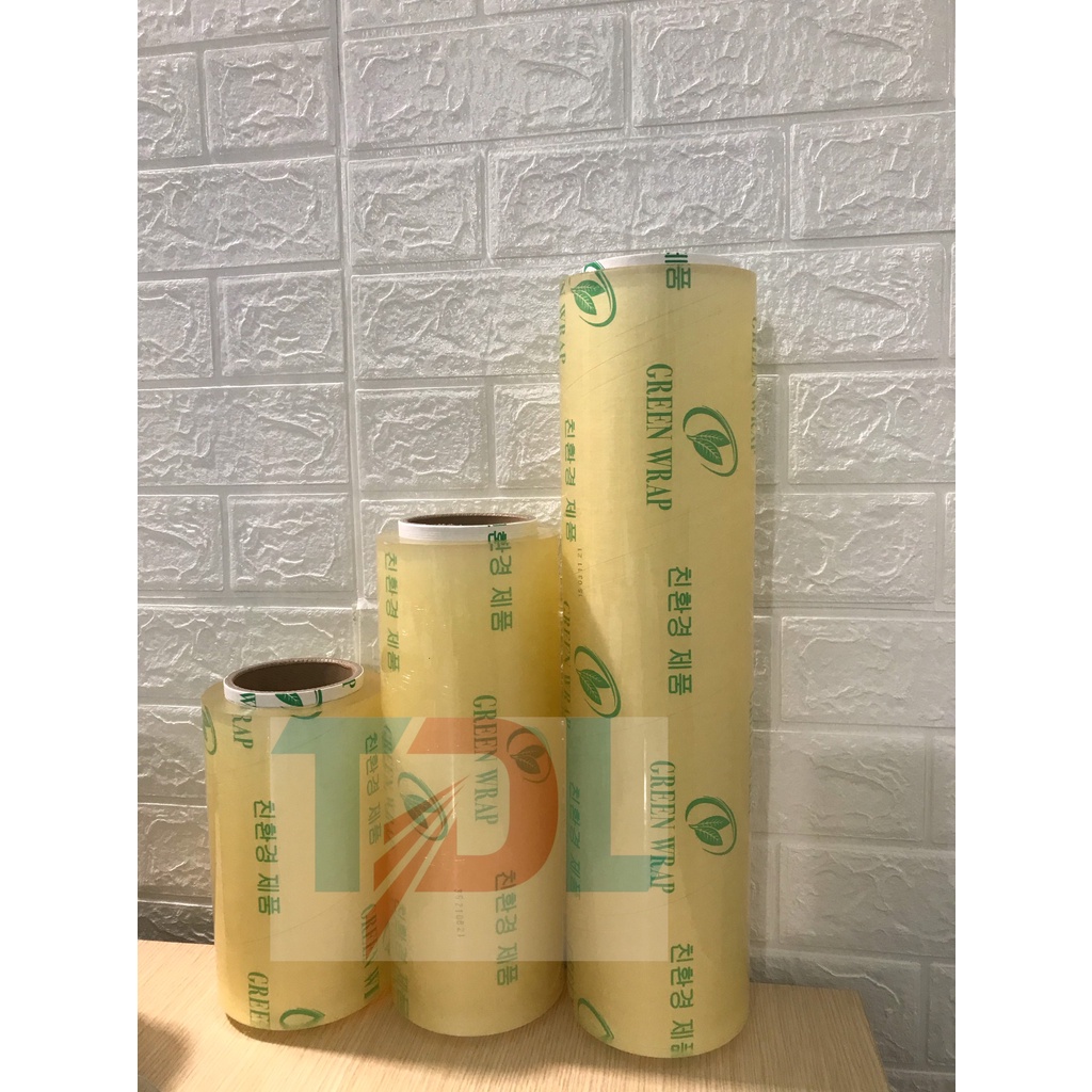Lõi màng bọc thực phẩm  Greenwrap 30cmx 500m Màng co thực phẩm