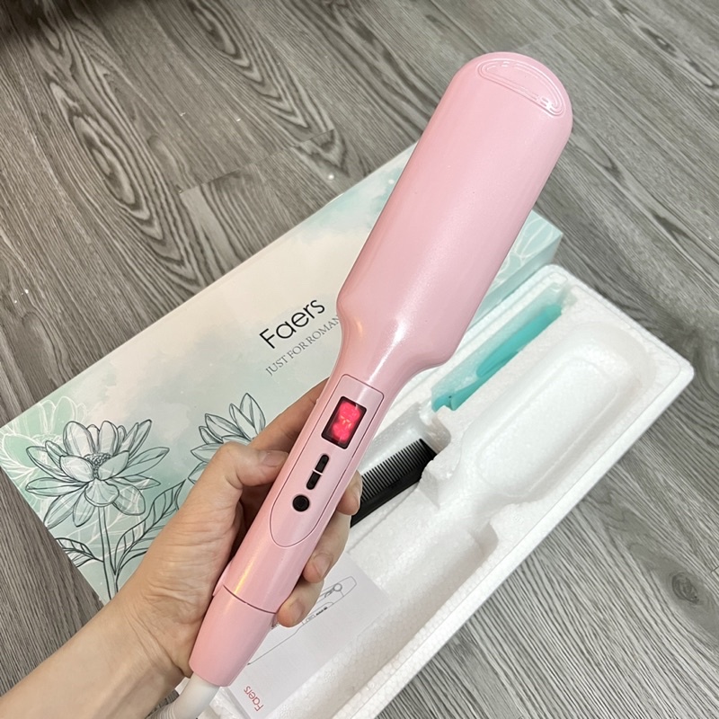 Máy dập phồng, là thẳng tóc 2in1, bấm xù tóc không lộ chống khô xơ tóc by PHUONGLAMTOC