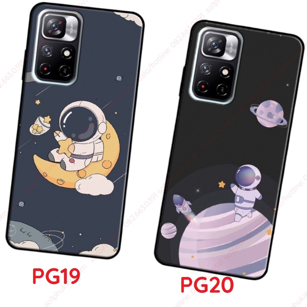 Ốp lưng Xiaomi Redmi Note 11 11s 11 Pro 5G Note 11 Pro+ (chính hãng VN) in Hình Vũ Trũ, Trend Cực Đẹp, Chất Lượng