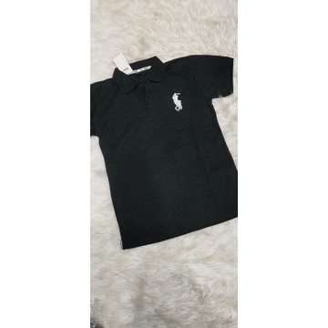 Áo tay ngắn có cổ thun cotton