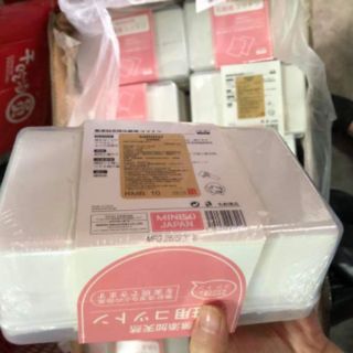Bông tẩy trang miniso dai mềm