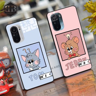 Ốp lưng kính cường lực Xiaomi Redmi K40 ( Poco F3 ) / Redmi K40 Pro cute hạt me