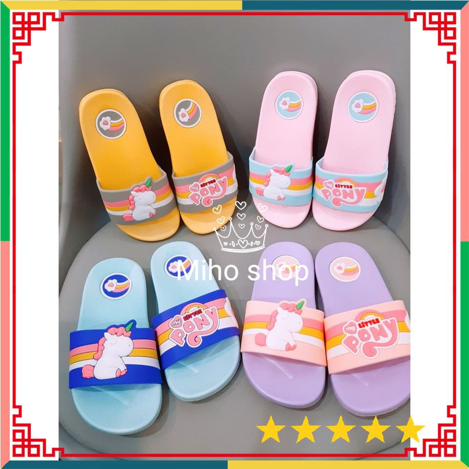 [GIÁ SỈ] XẢ KHO SIZE 40/41 DÉP NỮ PONY UNICORN LOẠI 1 CỰC ĐẸP - GIÀY TRẺ EM MẪU MỚI