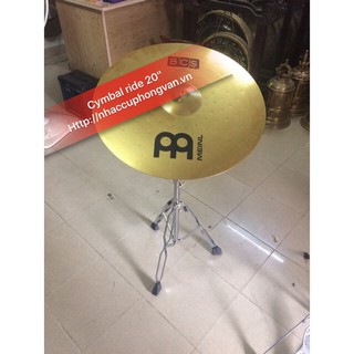 Bán cymbal ride 20 inch Meinl Đức , xanh pan đồng 20″