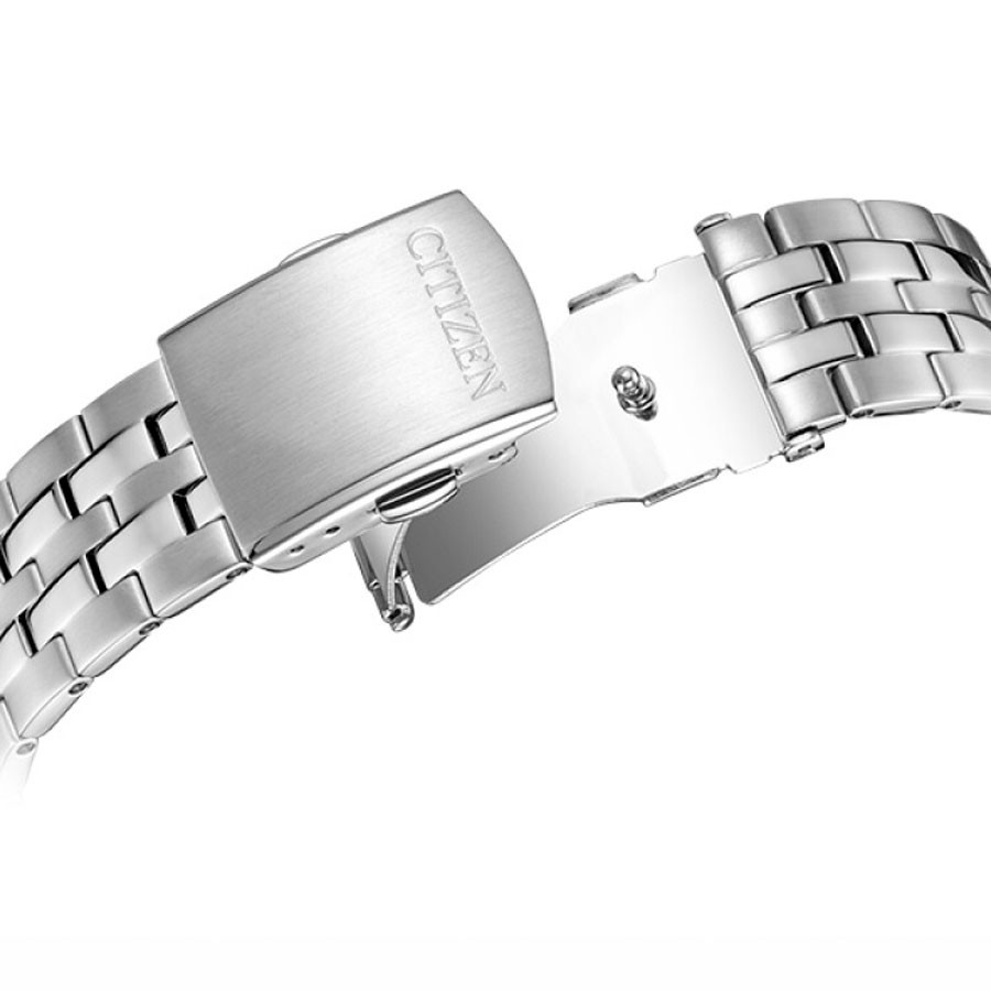 Đồng Hồ Citizen Nam Dây Kim Loại Máy Cơ-Automatic NH7501-85H - Mặt Xám (40mm)