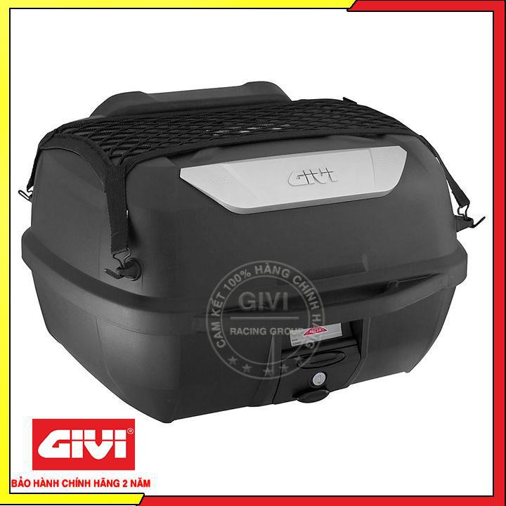 Thùng Sau GIVI Chính Hãng Có Lưới Ràng E43NTL-ADV 43Lít - BH 2 Năm Và Miễn Phí Lắp Đặt Tại Cửa Hàng