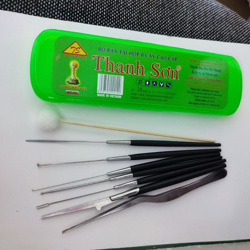 BỘ RÁY TAI THANH SƠN 8 MÓN