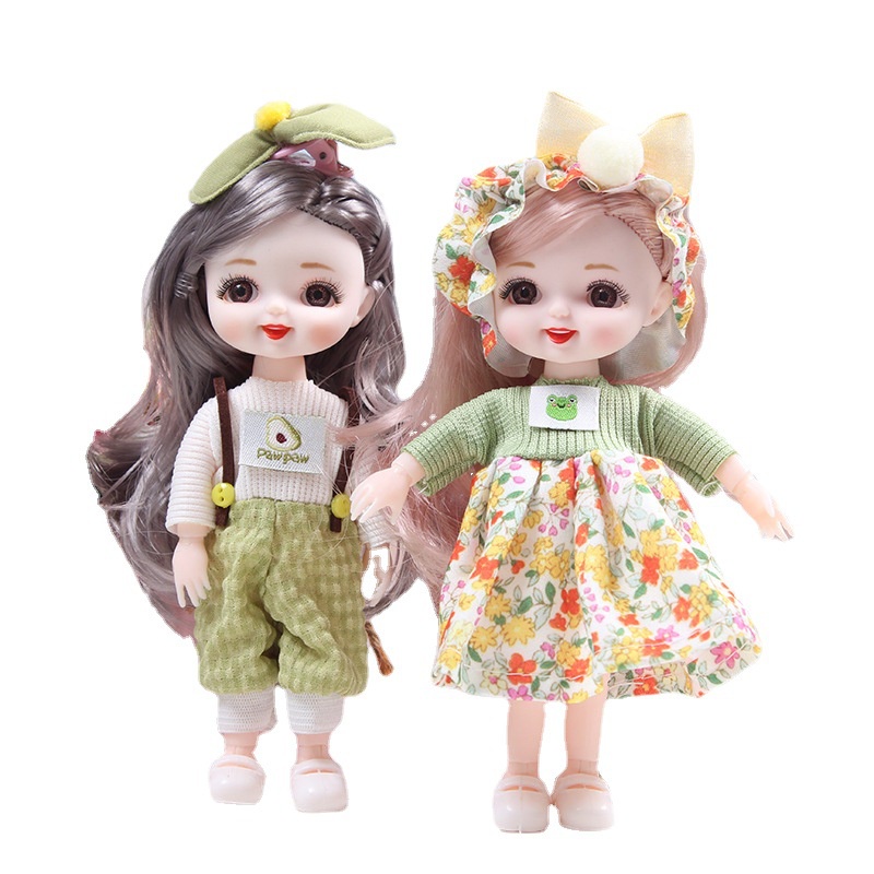 Bộ Đồ Chơi Búp Bê Barbie 16Cm Gyly380