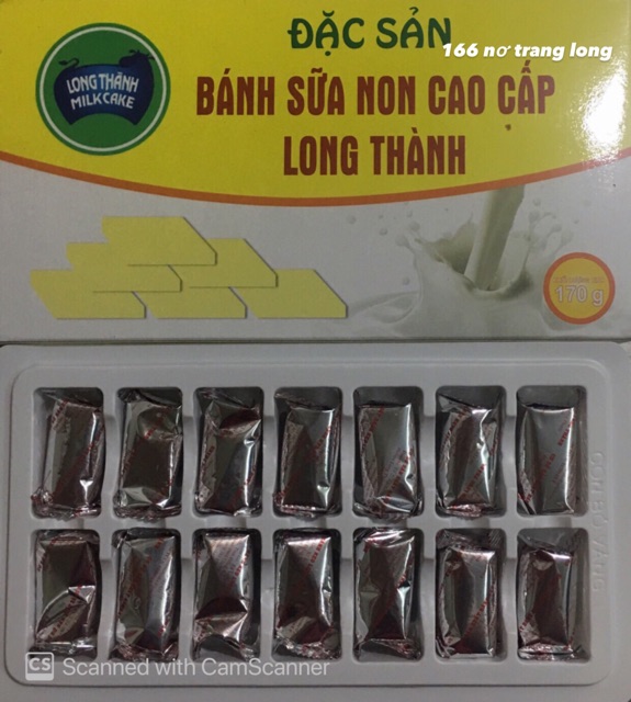 Bánh sữa non nguyên chất cao cấp LONGTHANHMILKCAKE